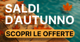 Saldi d'Autunno 2025! Ultimi pezzi