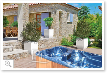 Vasca idromassaggio SPA River - Esterno giardino 2