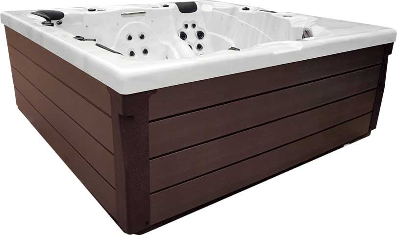 Idromassaggio rosa prospettiva spa
