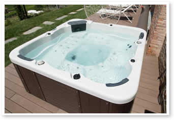 Vasca idromassaggio SPA cristallo 6 persone