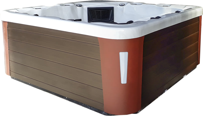 Vasca idromassaggio SPA Lavanda - Prospettiva alto 2