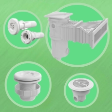 Kit accessori da murare 90